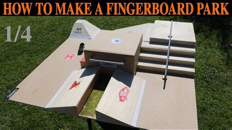 Fingerboard Skatepark Diy Skate Park Tech Deck Park