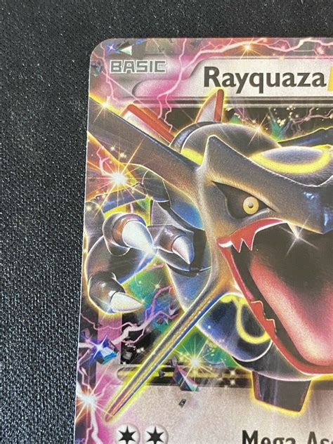 Mavin Rayquaza EX XY69 XY Promo Black Star Full Art Shiny