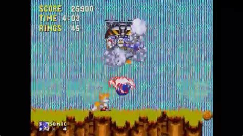 Sonic 3 Gameplay 01 Angel Island Zone Youtube