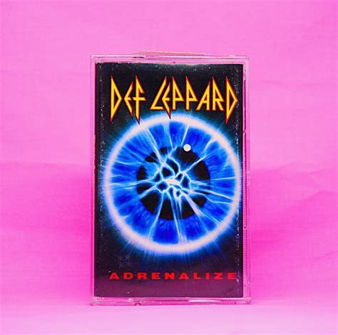 Cassette Tape Def Leppard Adrenalize Kaset Pita Musik And Media Cd Dvd And Lainnya Di Carousell