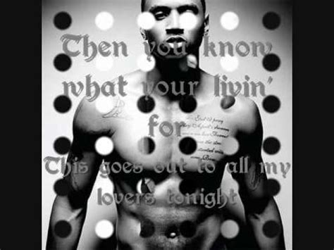 Trey Songz One Love With Lyrics Pictures Youtube