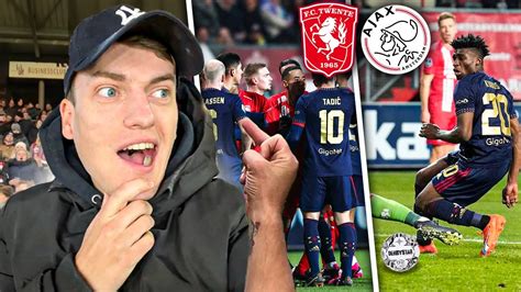 Heated Fc Twente Vs Ajax In Knvb Beker Youtube