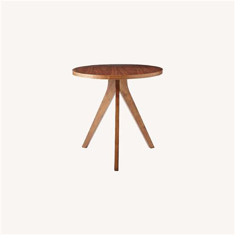 West Elm Tripod Dining Table In Walnut AptDeco