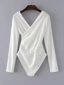 White Blouse Bodysuit