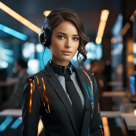 Premium AI Image AI In Customer Service AI Is Employed In Customer