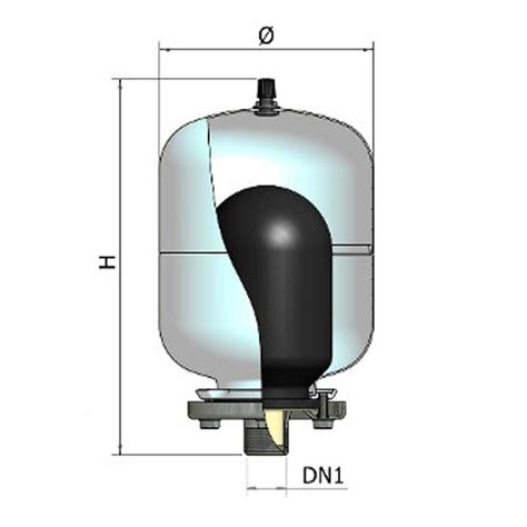 Elbi Ac Ce Autoclave Membrane De Litres Pour Eau Domestique A J