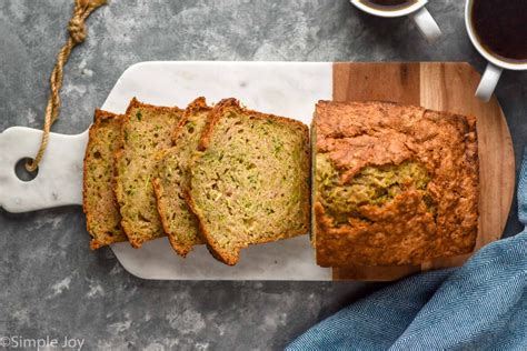 Zucchini Bread - Simple Joy