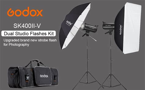 Amazon Godox 2 X SK400II V 800Ws Strobe Flash Light Monolight Kit