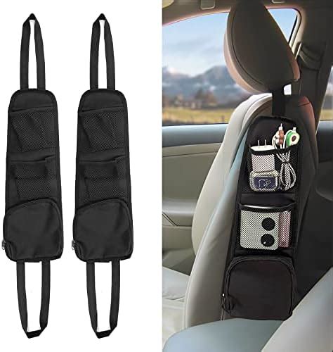 Quicto Bolsas Colgantes De Almacenamiento Para Asiento De Coche