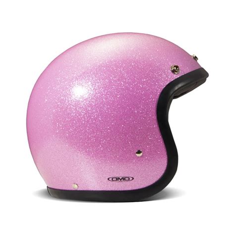 DMD Vintage Helmet Glitter Pink – Draystons Motorcycles Limited