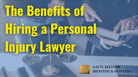 The Benefits Of Hiring A Personal Injury Lawyer