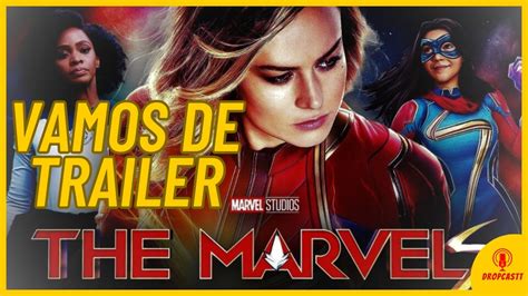 AS MARVELS TRAILER OFICIAL Reação e Análise YouTube