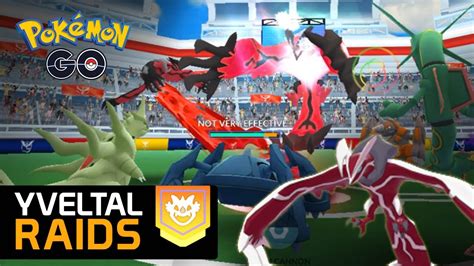 Pokémon GO YVELTAL Raids Shiny after some raid YouTube