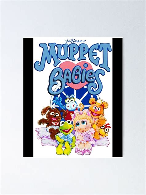 "Muppet Babies Poster" Poster for Sale by hensensallesj | Redbubble