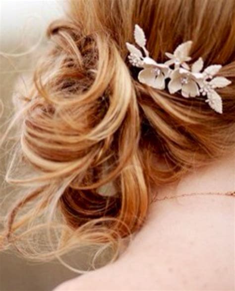 Sensual Fairytale Since Wedding Hair Inspiration Messy