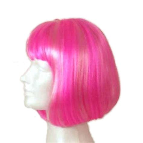 West Bay Cindy Wig Bubble Gum Pink Wigs Clown Wig Bubblegum Pink