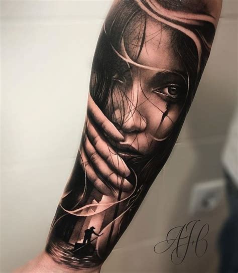 Tattoo Realistic On Instagram Superb Black Grey Tatts By Adrian