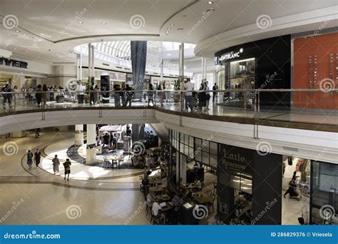 Interior Of Chadstone Shopping Centre In Melbourne Australia Editorial