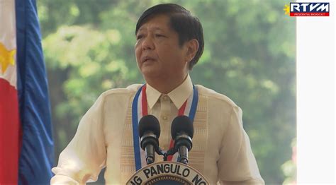 Pia Speech By President Ferdinand Romualdez Marcos Jr At The