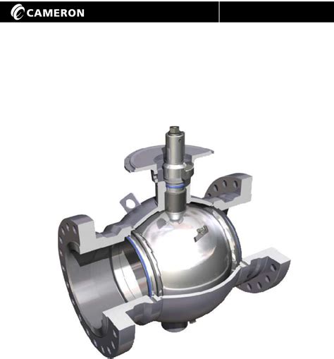 Cam T Iom Tr Cameron Fully Welded Ball Valve