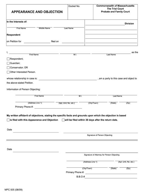 Sample Objections To Probate Fill Out Sign Online DocHub