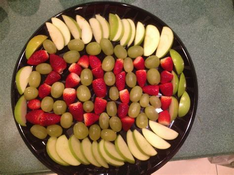 New Years Eve Fruit Tray I Made This One With Strawberries Grapes