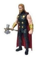 Thor Boneco Grande Articulado C Luz E Som Heroes Vingadores