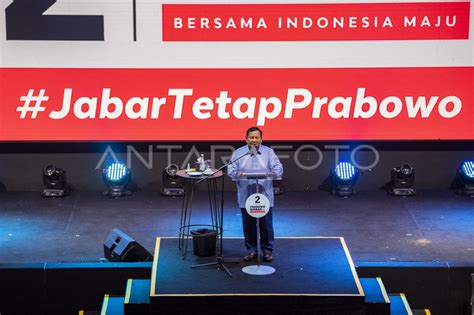 Konsolidasi Tkd Prabowo Gibran Jawa Barat Antara Foto