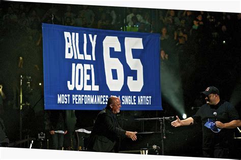 Billy Joel at Madison Square Garden: ♪ Oh, oh, oh — for the 100th time ...