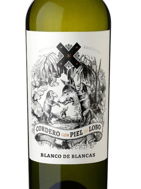 Vinho Branco Cordero Con Piel De Lobo Blend De Brancas 750 ML