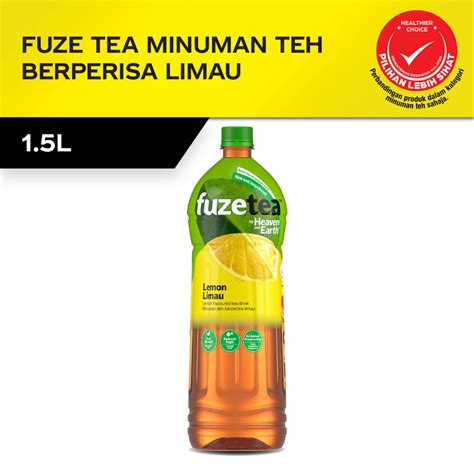 Fuze Tea By Heaven And Earth 1 5l Ice Lemon Tea Ice Passion Fruit Jasmine Green Tea Mango