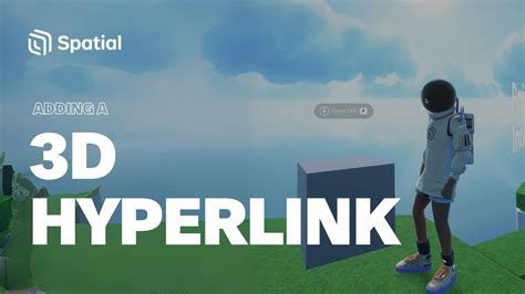 Tutorial Adding A Hyperlink To Your Game Spatial Creator Toolkit