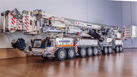 Lego Technic Liebherr Ltm Crane Boom Test Moc By Jeroen Ottens