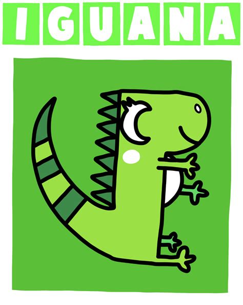 I Is For Iguana By Thomascarr0806 On Deviantart