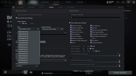 Best Video Settings For Dota 2 Esports Gg