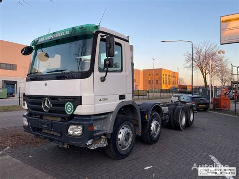 Mercedes Benz Actros 3236 Full Steel EPS Airco Chassis Truck For