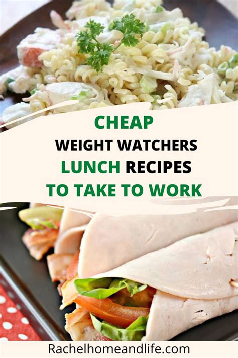 Tasty And Healthy Weight Watchers Lunch Ideas For Work