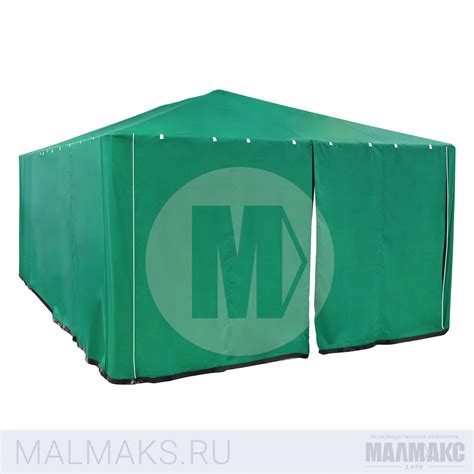 Шатер на металлическом каркасе для торговли