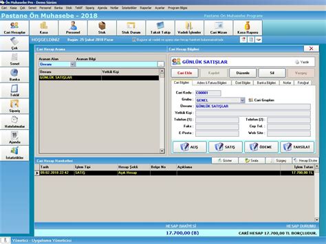 Pastane N Muhasebe Program Pastane N Muhasebesi Nas L Tutulur