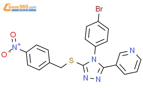 674355 26 1 3 4 4 Bromophenyl 5 4 Nitrobenzyl Thio 4H 1 2 4