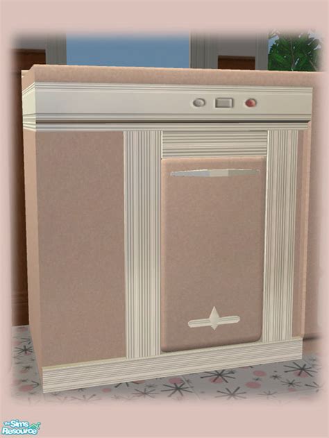 The Sims Resource S Retro Kitchen Trashcompactor Mesh