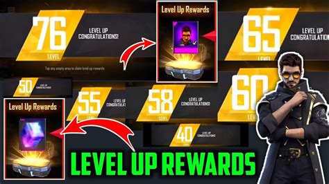 Free Fire Level Up Rewards All Level Up Rewards Garena Free Fire