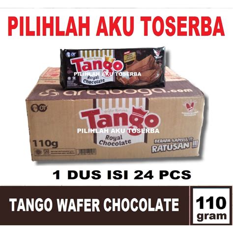 Jual Tango Wafer ROYAL CHOCOLATE 110 Gr HARGA 1 KARTON ISI 24 PCS