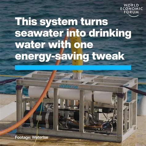 This System Turns Seawater Into Drinking Water With One Energy Saving