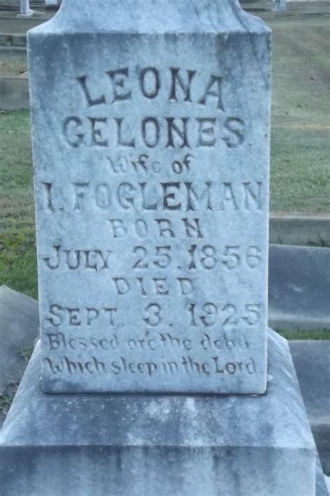 Leona Celones Aymond Fogleman Find A Grave Memorial