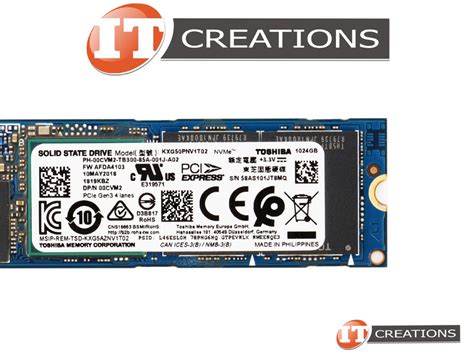 Cvm Refurbished Dell Toshiba Tb Tlc Pcie Gen X Nvme M