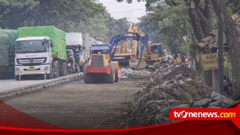 Proyek Pengecoran Jalan Di Pantura Timur Pati Diperkirakan Belum