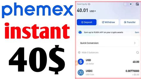 Phemex Exchange New Offer Instant Withdraw Phemex Exchange