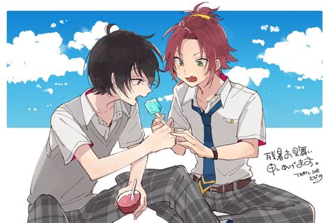 Sakuma Ritsu And Isara Mao Ensemble Stars Drawn By Mitobinyo Danbooru