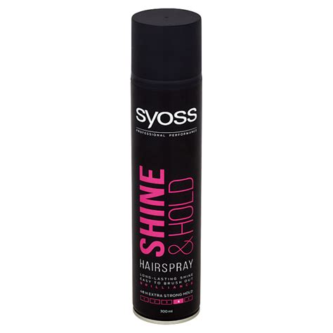 Teta Drogerie Syoss Shine Hold Lak Na Vlasy 300ml